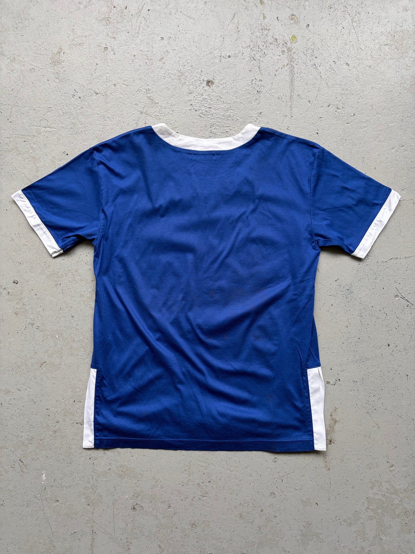 Courreges Blue Short Sleeve Shirt (M)