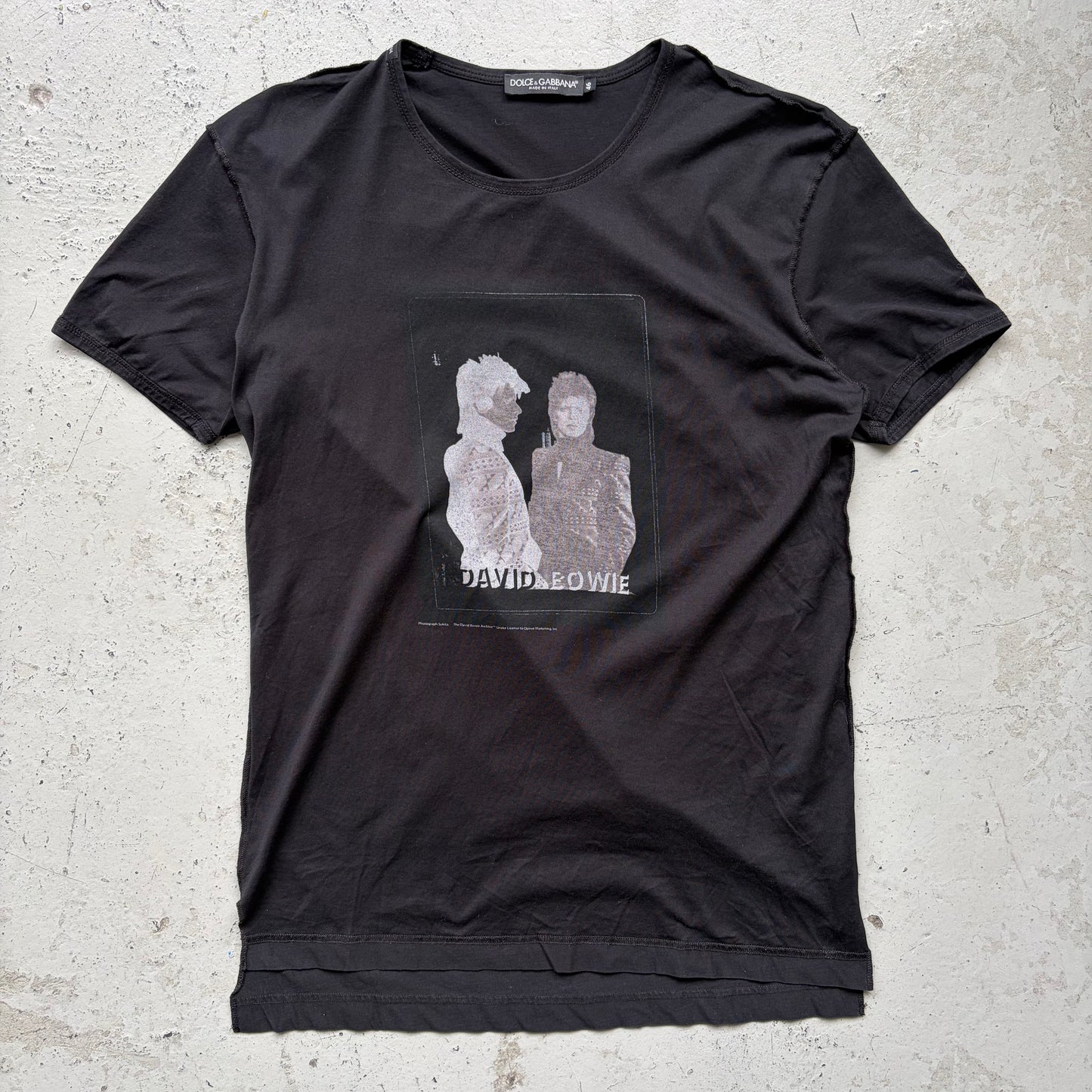 Dolce and Gabbana David Bowie Short Sleeve Shirt (46)