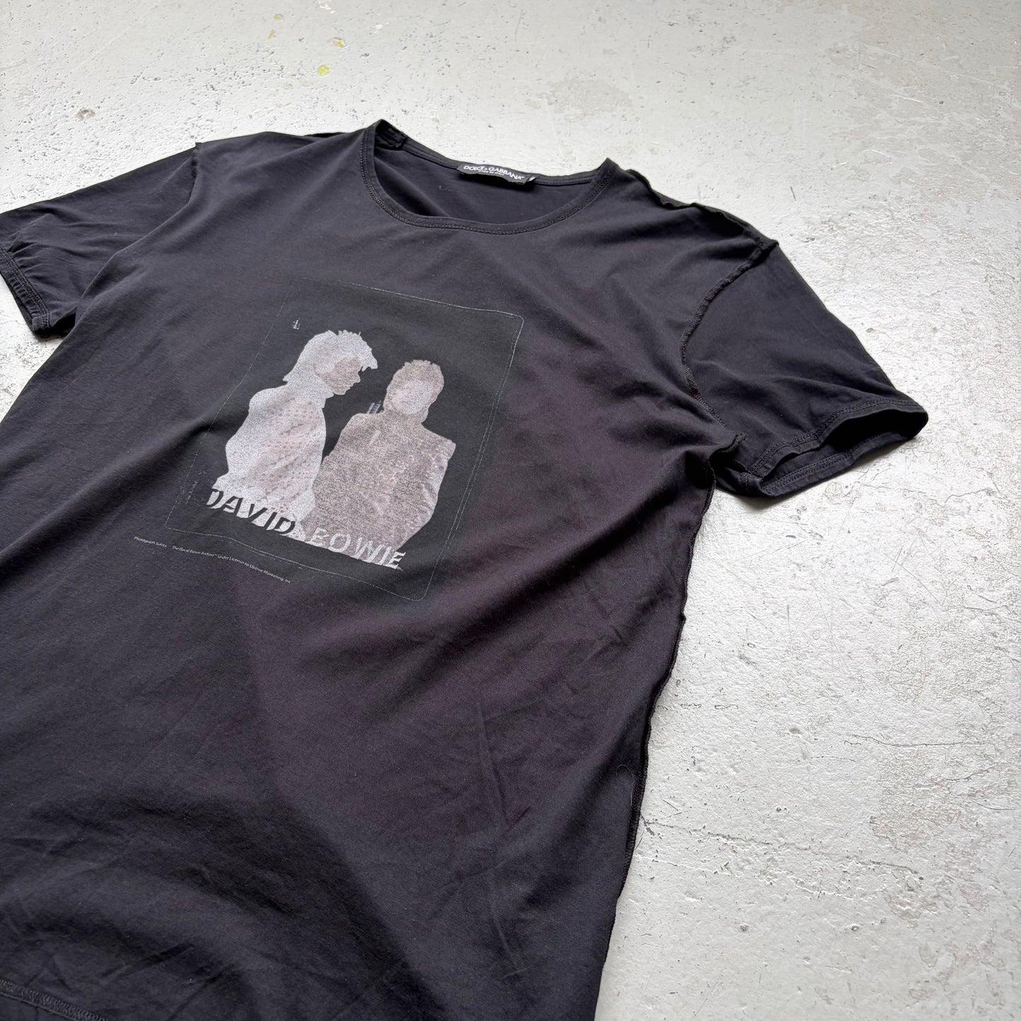 Dolce and Gabbana David Bowie Short Sleeve Shirt (46)