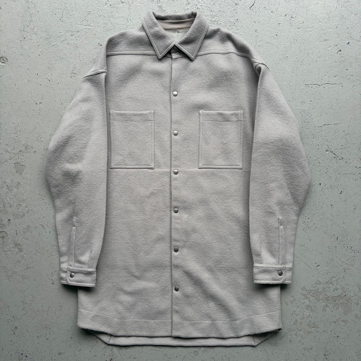 Rick Owens FW25 Concorians Pearl Jumbo Outershirt (48)