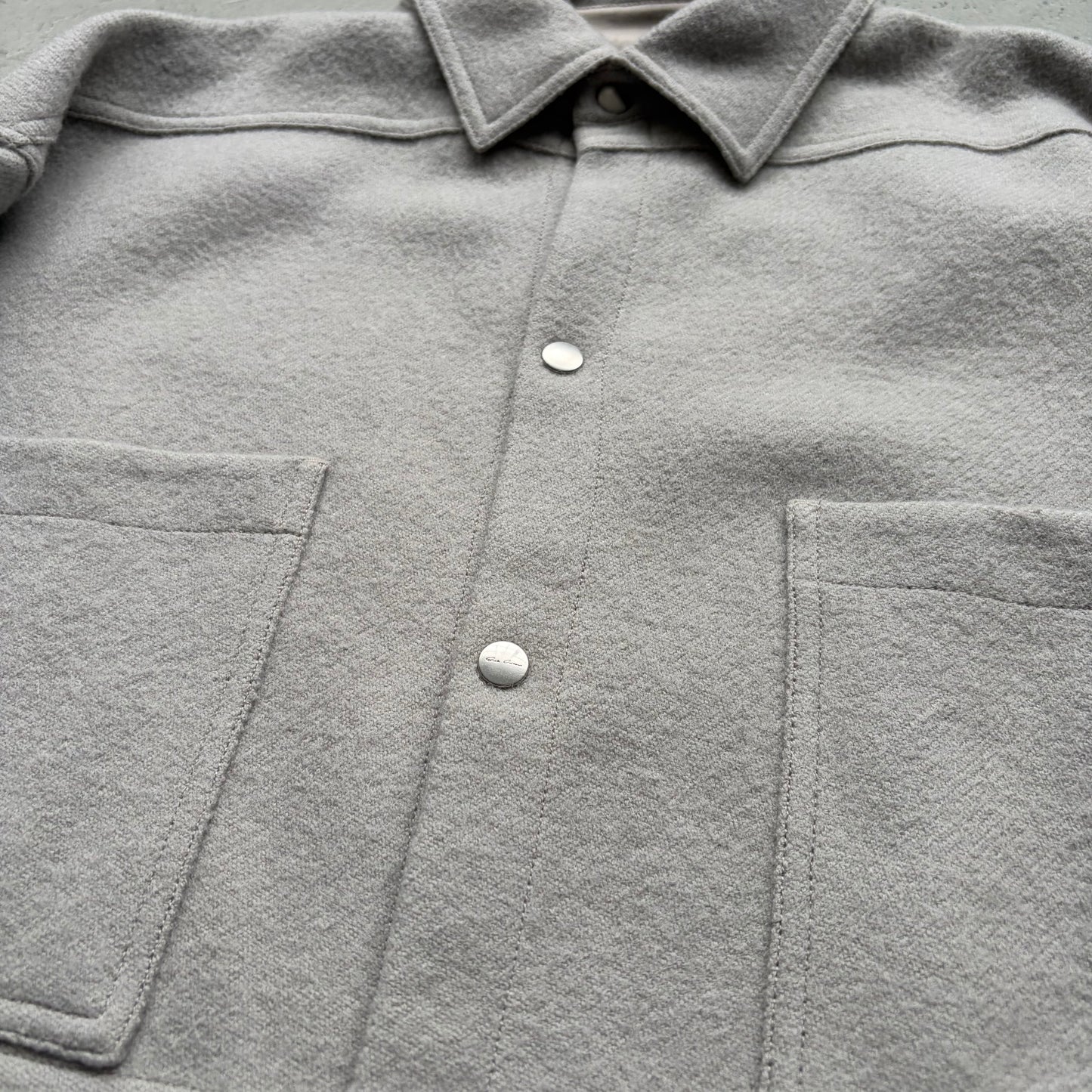 Rick Owens FW25 Concorians Pearl Jumbo Outershirt (48)