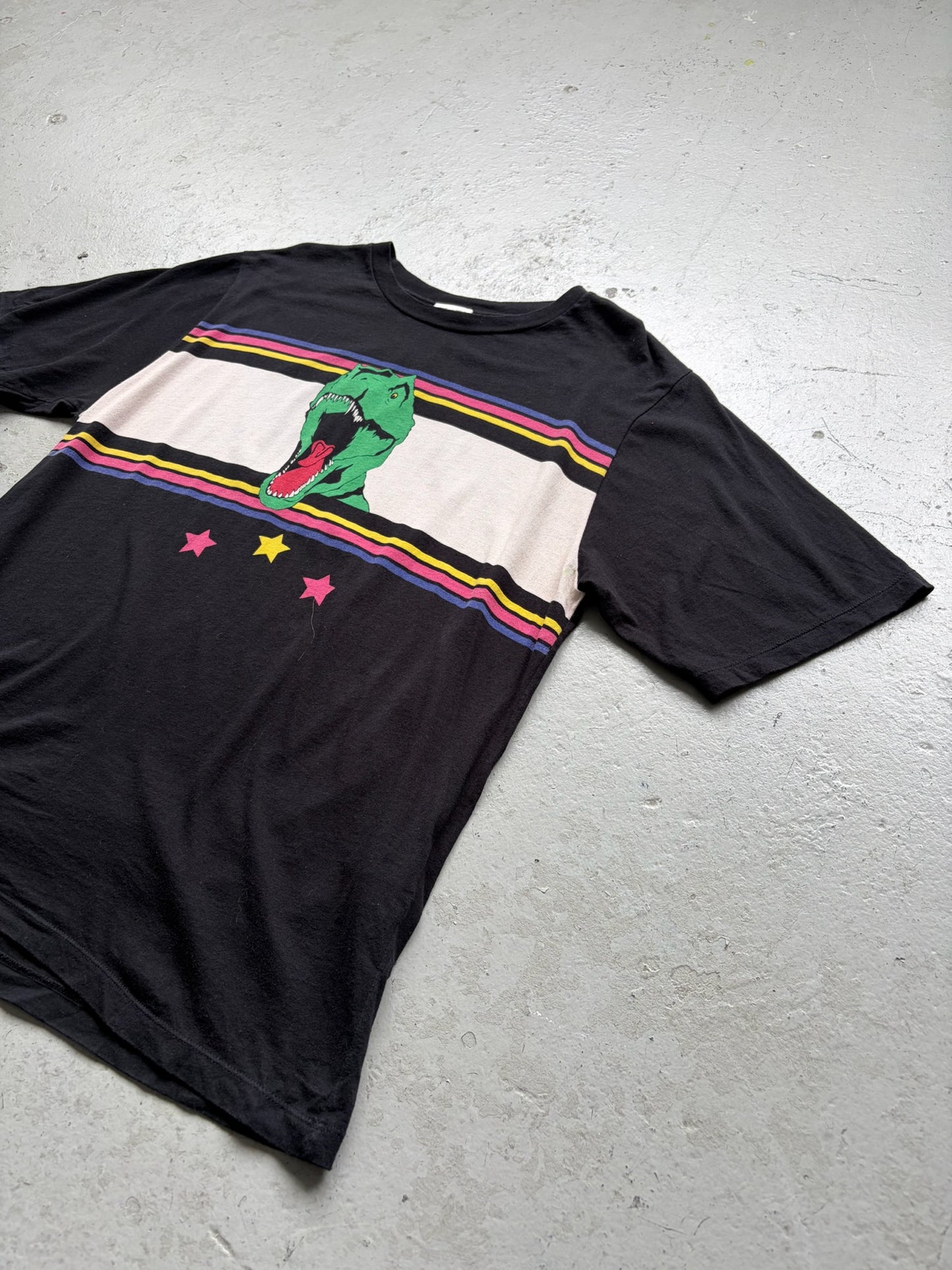 Saint Laurent Paris T-Rex Dino Short Sleeve Shirt (S)