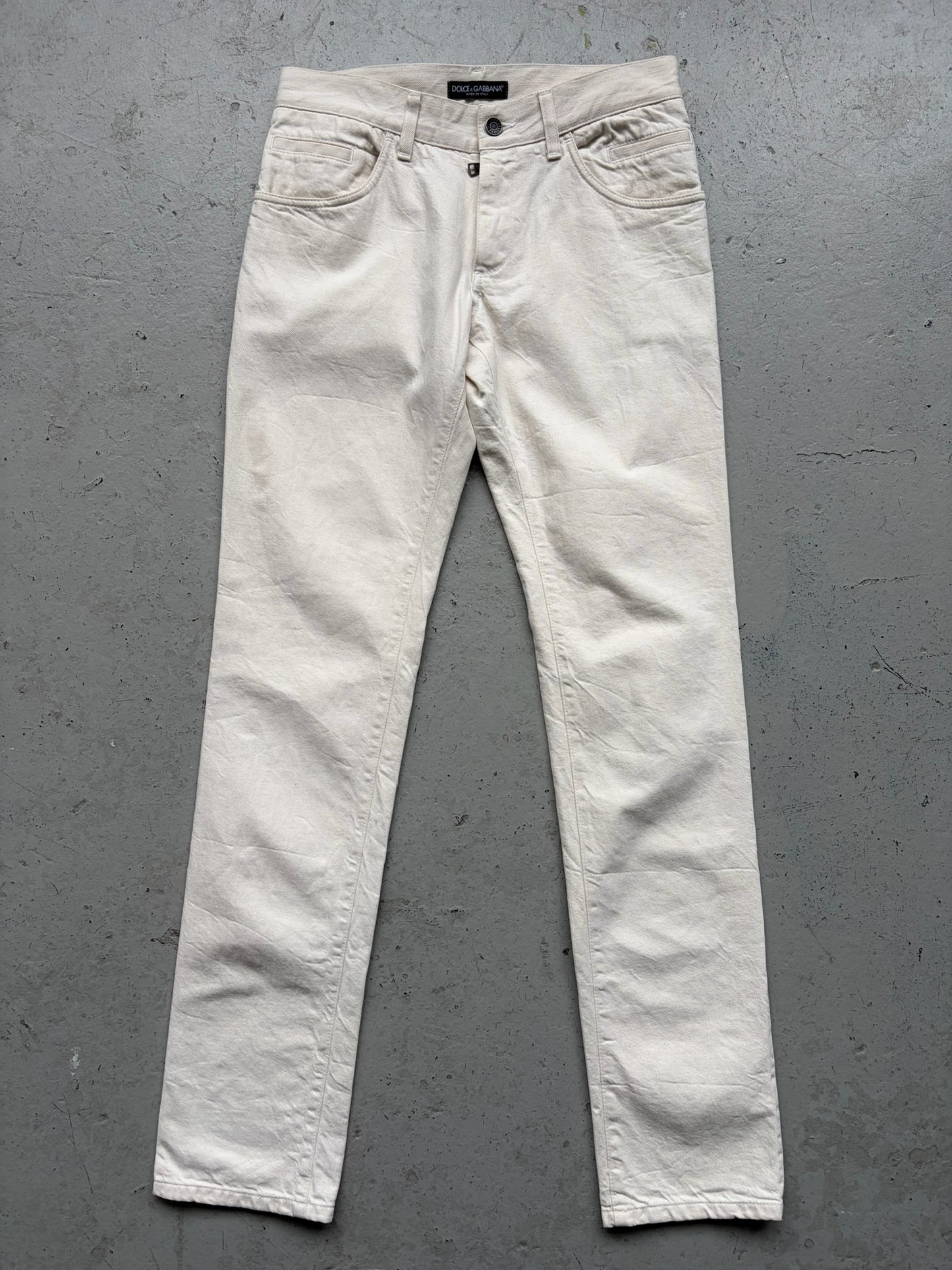 Dolce & Gabbana White Denim (44)