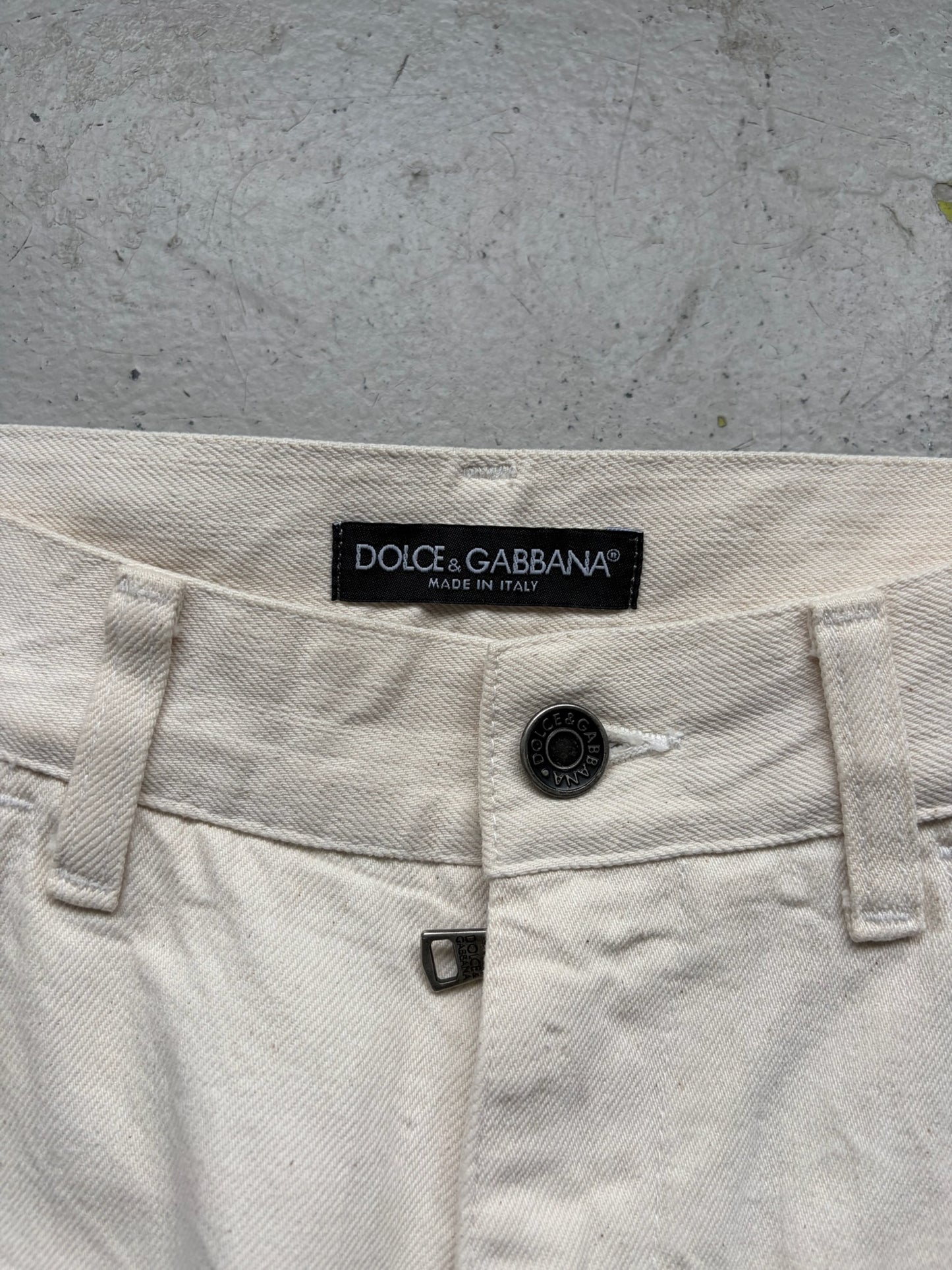 Dolce & Gabbana White Denim (44)