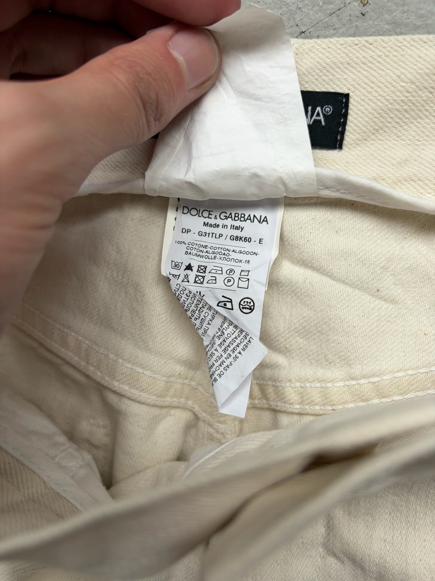 Dolce & Gabbana White Denim (44)