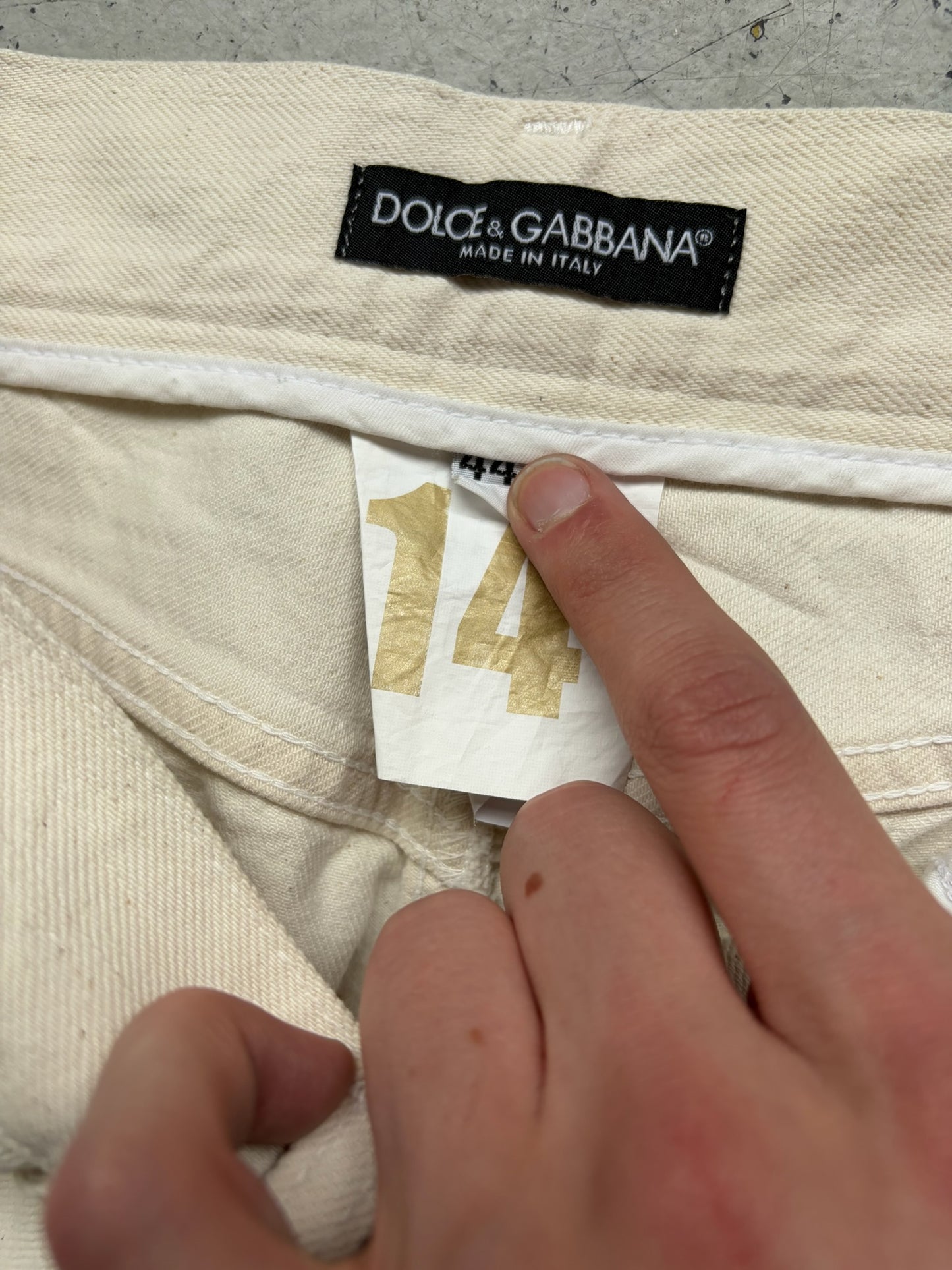 Dolce & Gabbana White Denim (44)