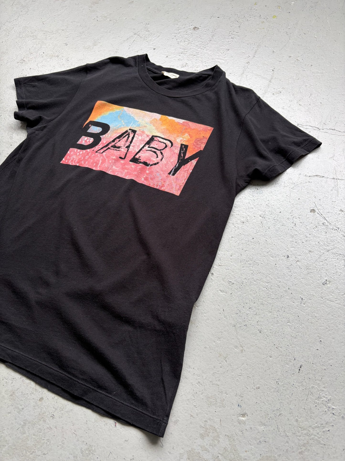 Saint Laurent Paris 2016 Baby Short Sleeve Shirt  (M)