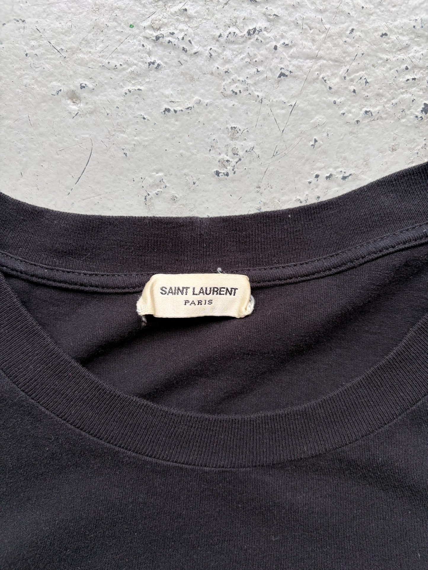 Saint Laurent Paris 2016 Baby Short Sleeve Shirt  (M)