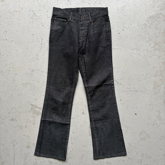 5351 Pour Les Hommes Black Flared Denim (1)