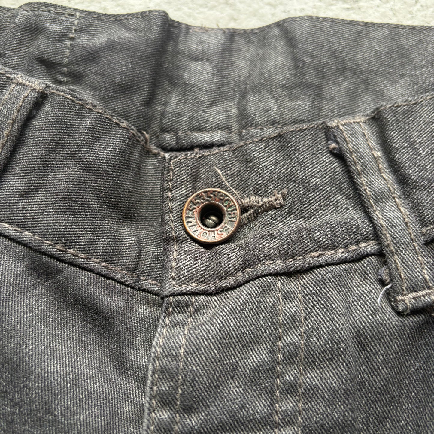 5351 Pour Les Hommes Black Flared Denim (1)