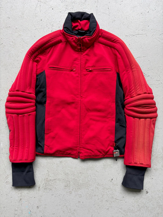 Prada Sport SS11 Red Moto Jacket (48)