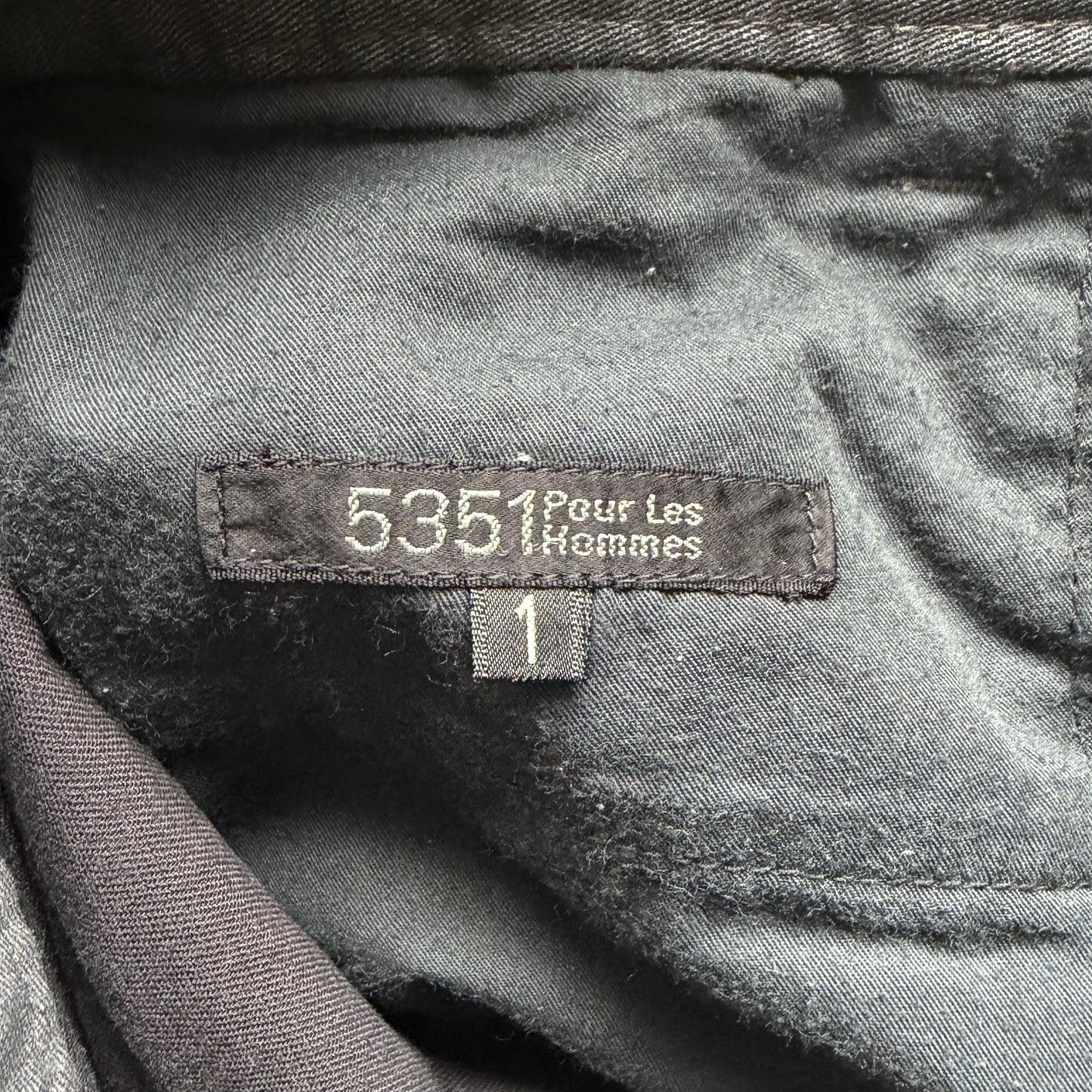 5351 Pour Les Hommes Black Flared Denim (1)