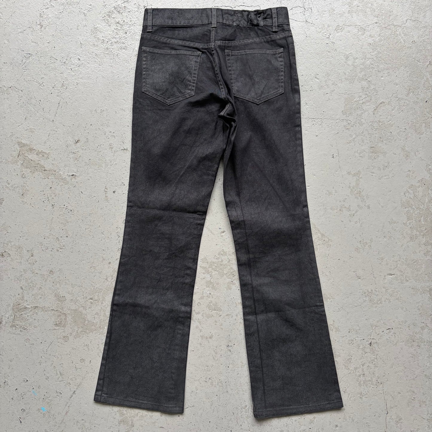 5351 Pour Les Hommes Black Flared Denim (1)