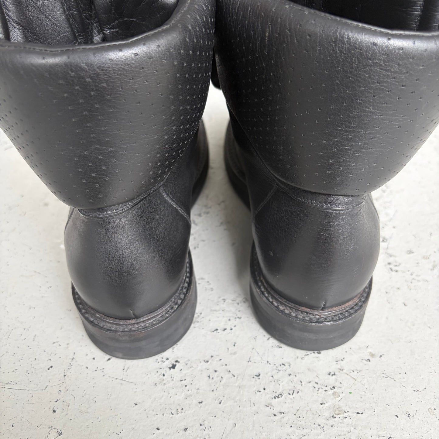 Rick Owens Creeper Hiking Boots (41)