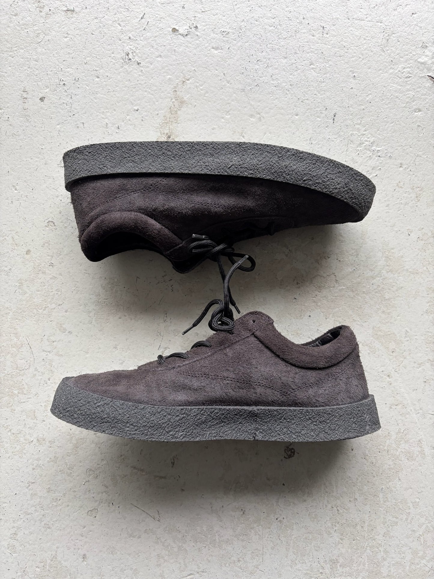 Yeezy Season 6 Thick Shaggy Suede Sneakers (43)