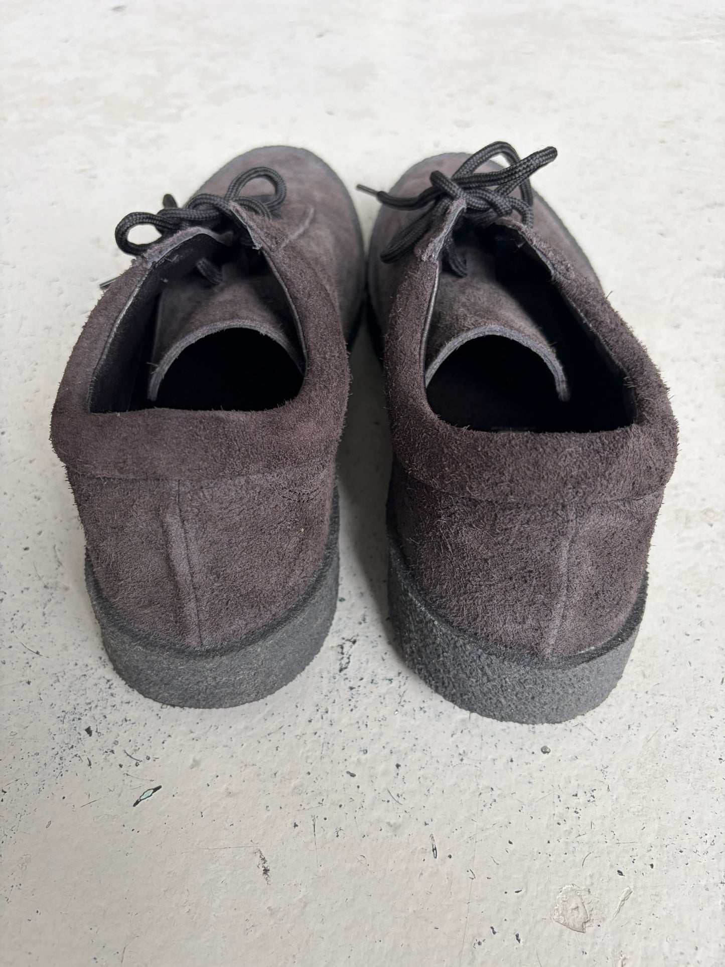 Yeezy Season 6 Thick Shaggy Suede Sneakers (43)