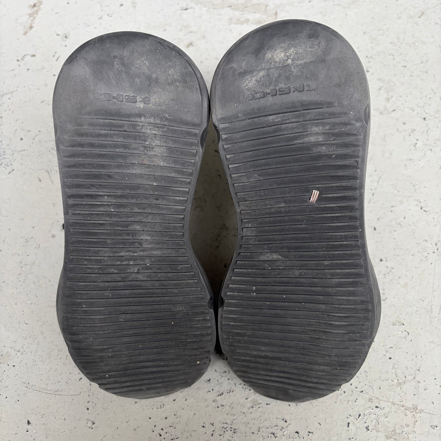 Rick Owens DRKSHDW Chelsea Abstract Beatle Boots (44)