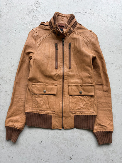 Hysteric Glamour Brown Leather Jacket (FREE)