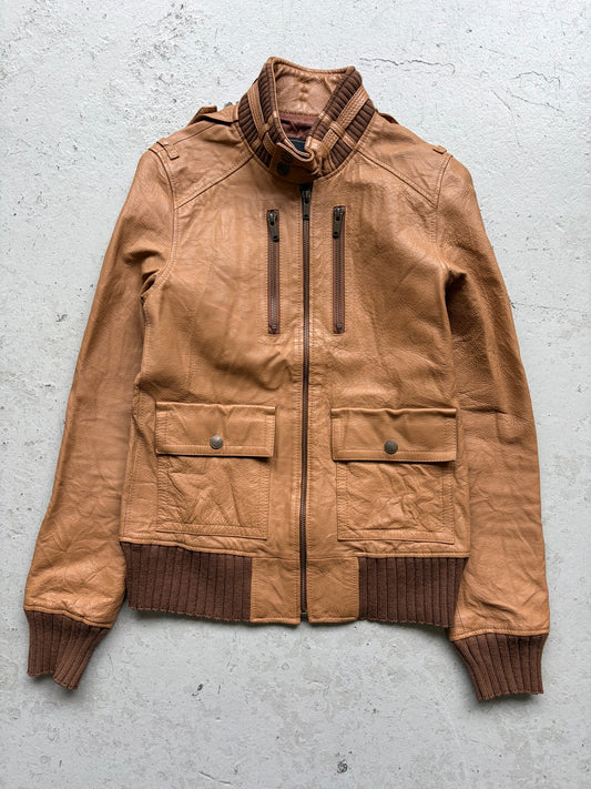 Hysteric Glamour Brown Leather Jacket (FREE)