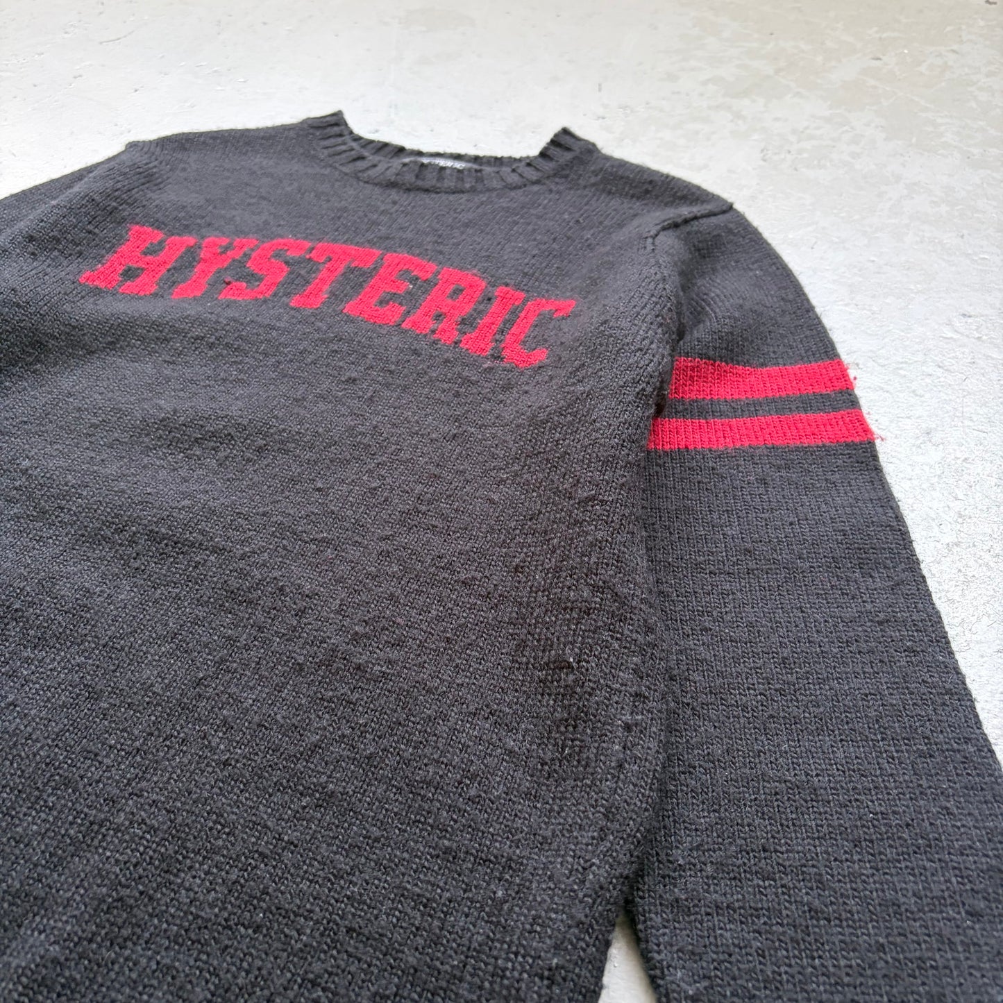 Hysteric Glamour Spellout Sweater  (L)