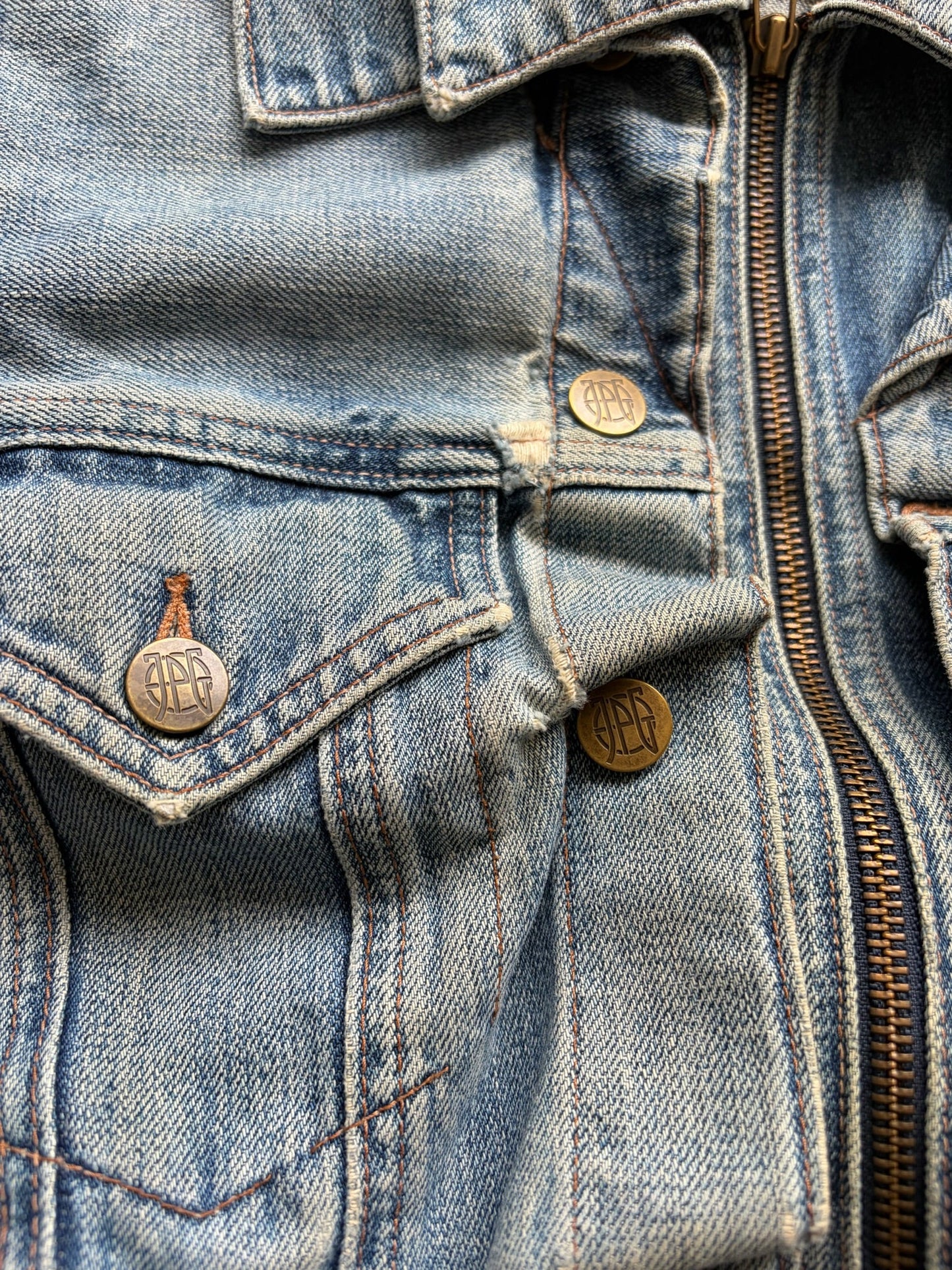 JPG By Gaultier Denim Dual Closure Jacket (48)