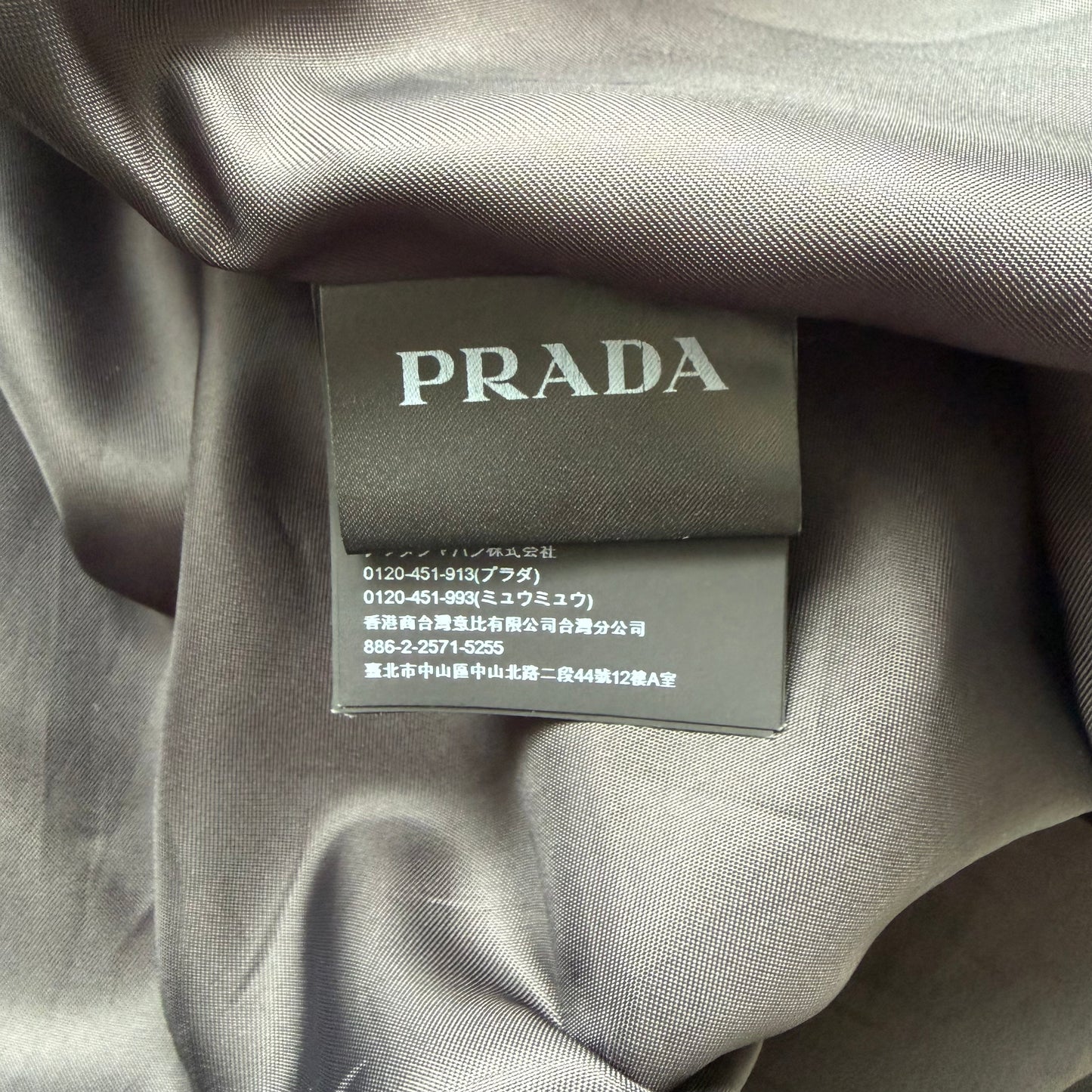 Prada 2022 Calf Leather Long Coat (48)