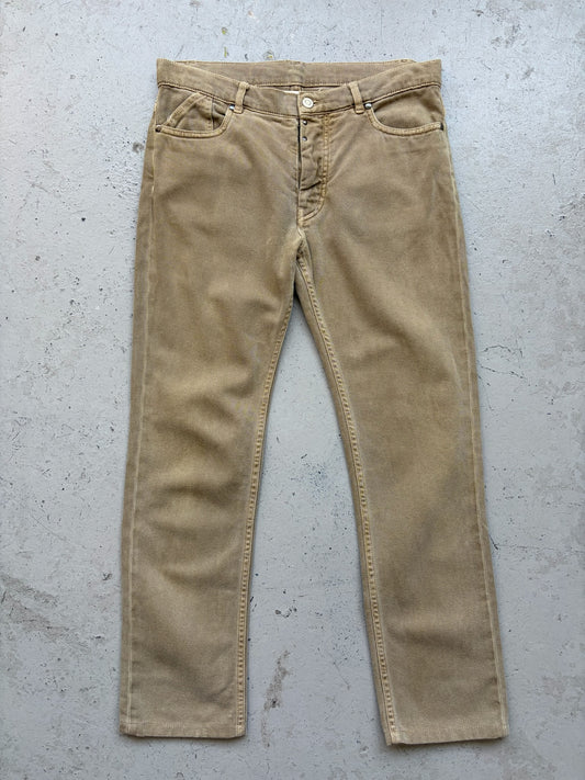 Maison Martin Margiela 13SS Slim Cut Tan Denim (46)