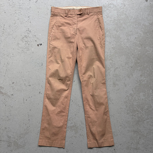 Helmut Lang AW97 Sand Washed Cotton Bootcut Trouser (40)
