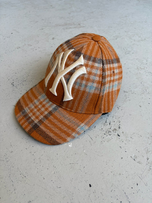 Gucci New York Yankees Plaid Hat (OS)