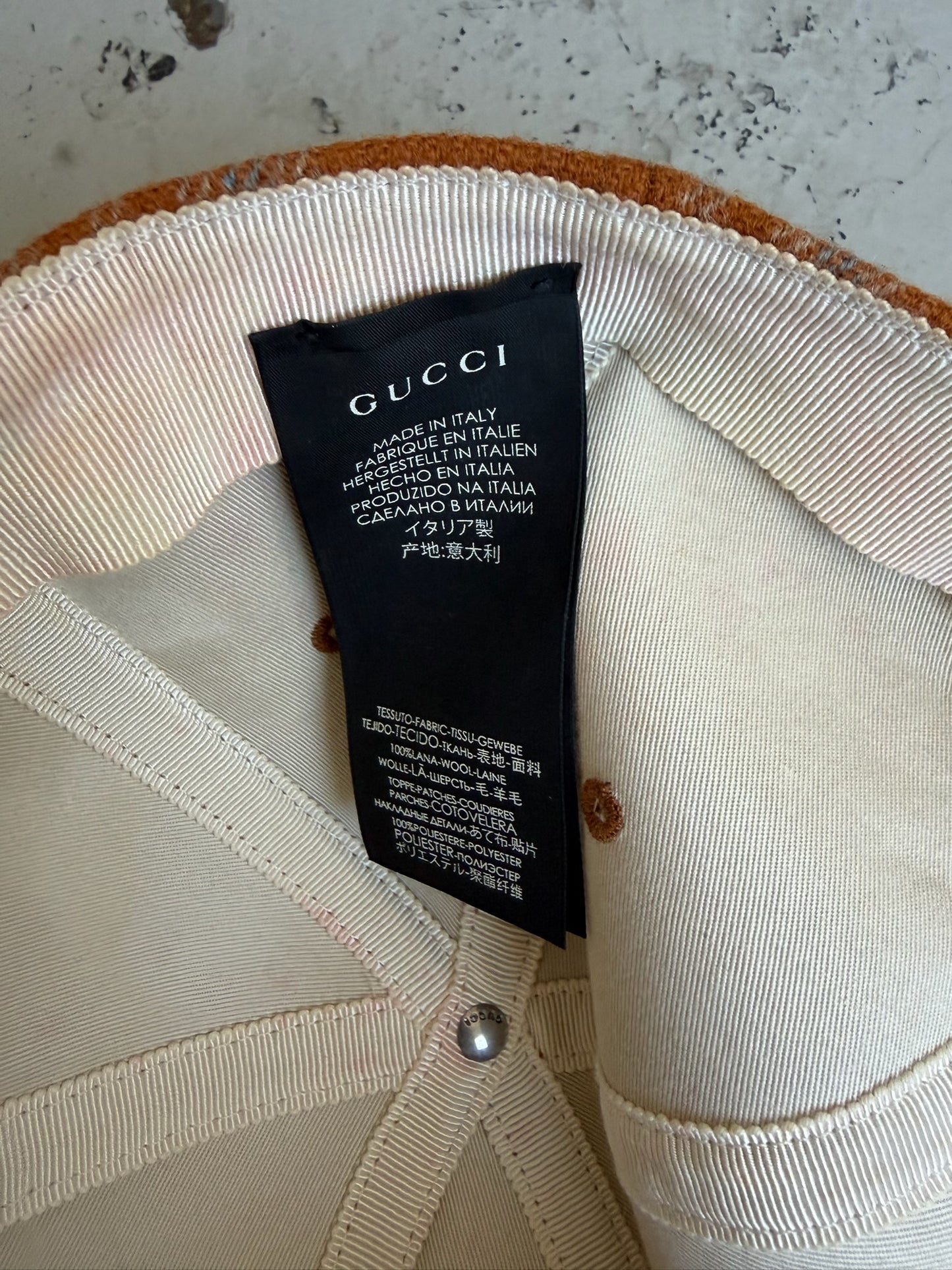 Gucci New York Yankees Plaid Hat (OS)