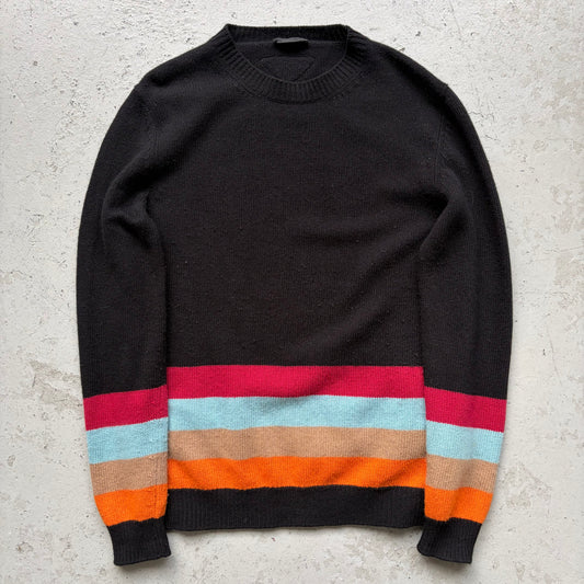 Prada 2022 Multicolor Wool Hoodie (48)