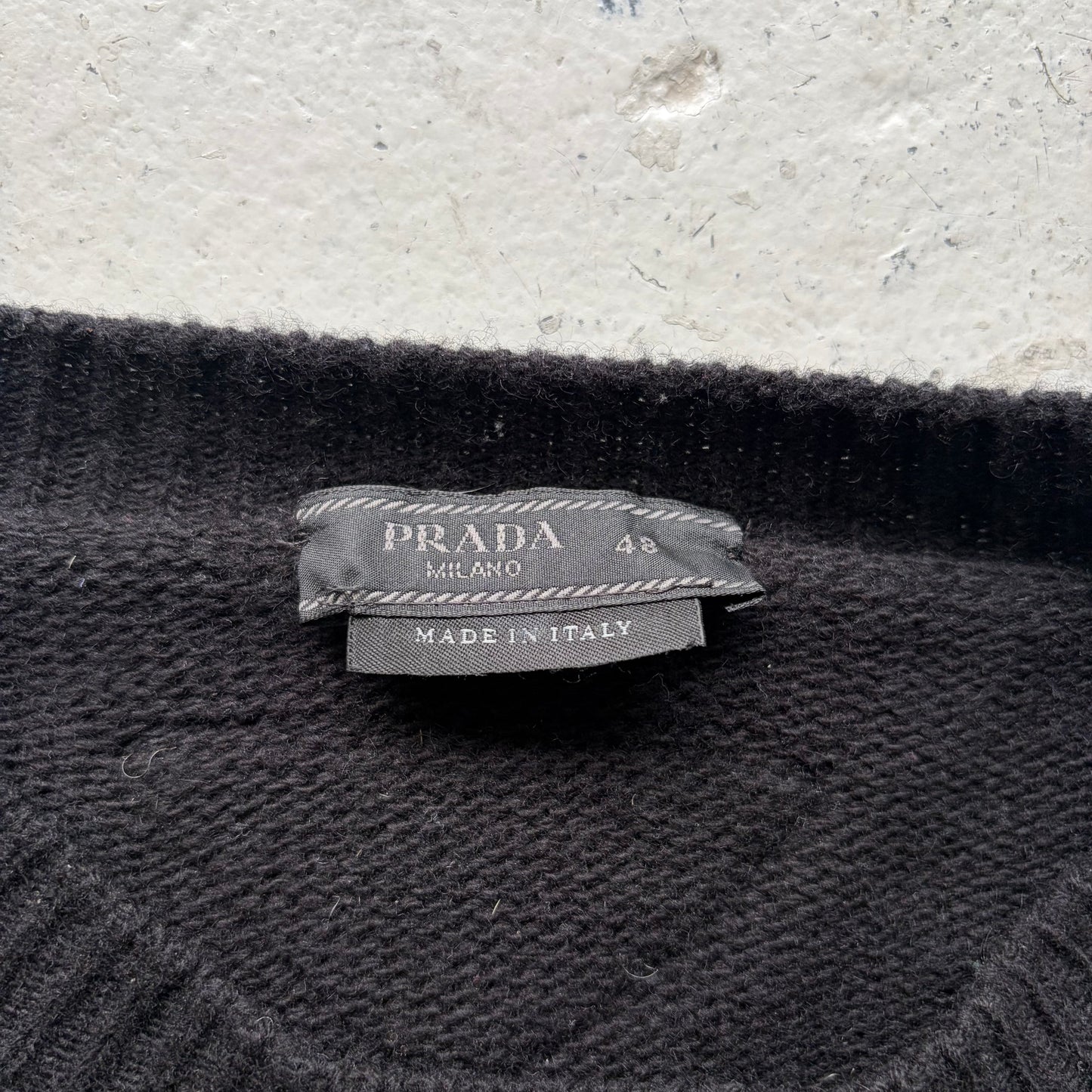 Prada 2022 Multicolor Wool Hoodie (48)