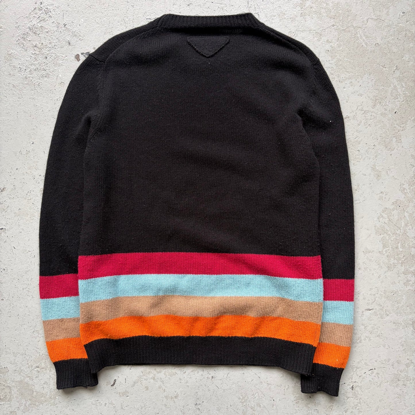 Prada 2022 Multicolor Wool Hoodie (48)