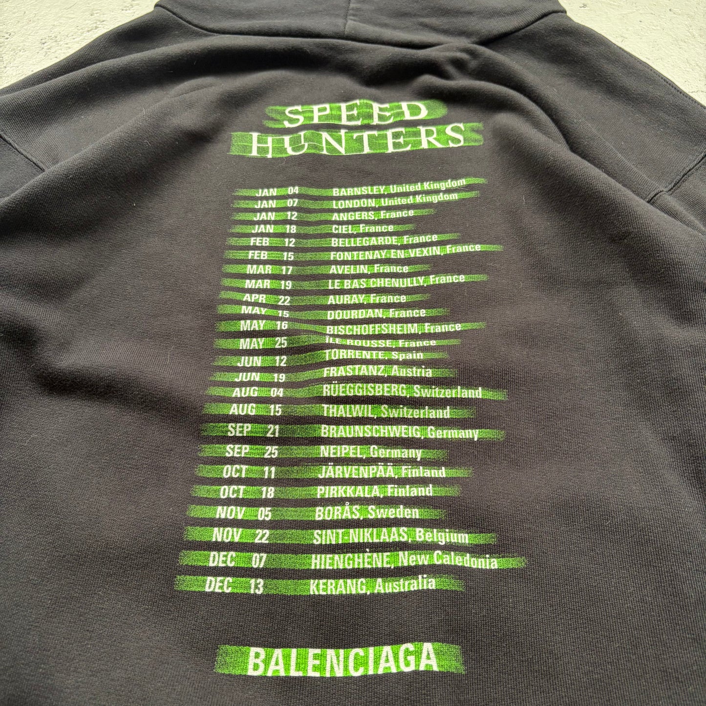 Balenciaga Speed Hunters Hoodie (XS)