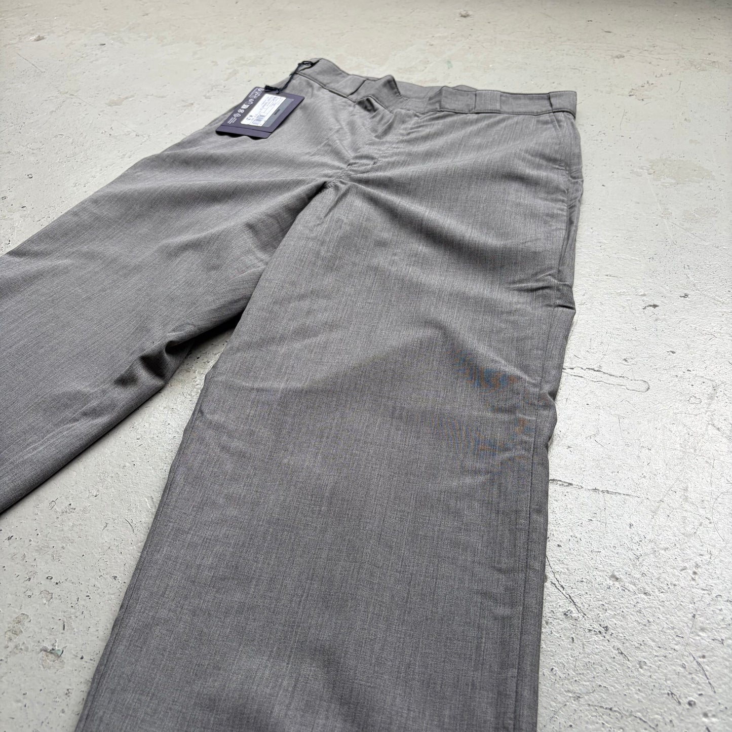 Prada Grigio Wool Trousers (46)