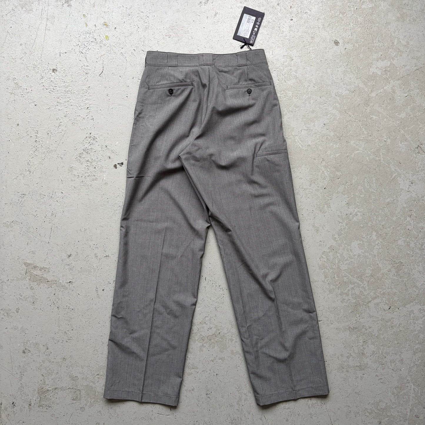 Prada Grigio Wool Trousers (46)