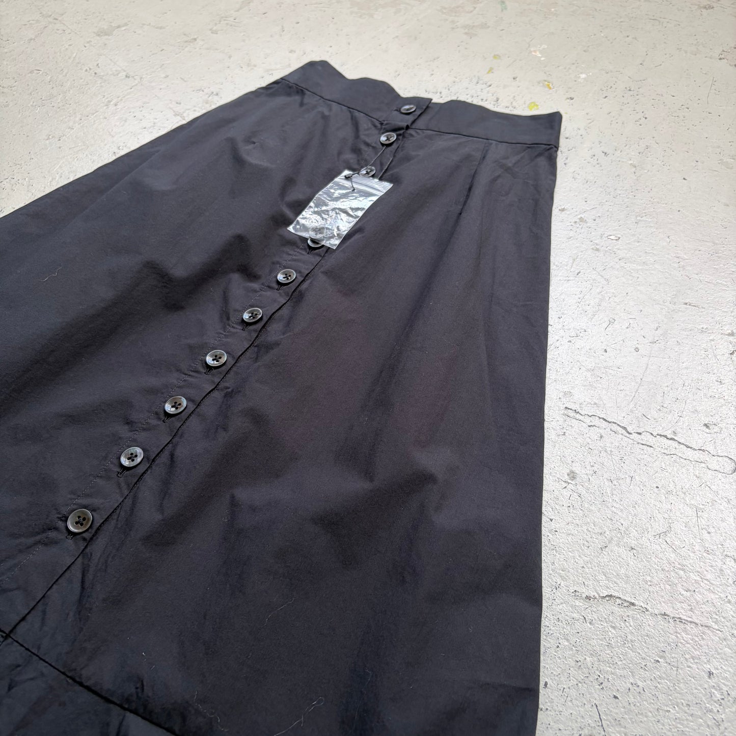 Hidden Gems SS24 Button Up Black Skirt (XS)