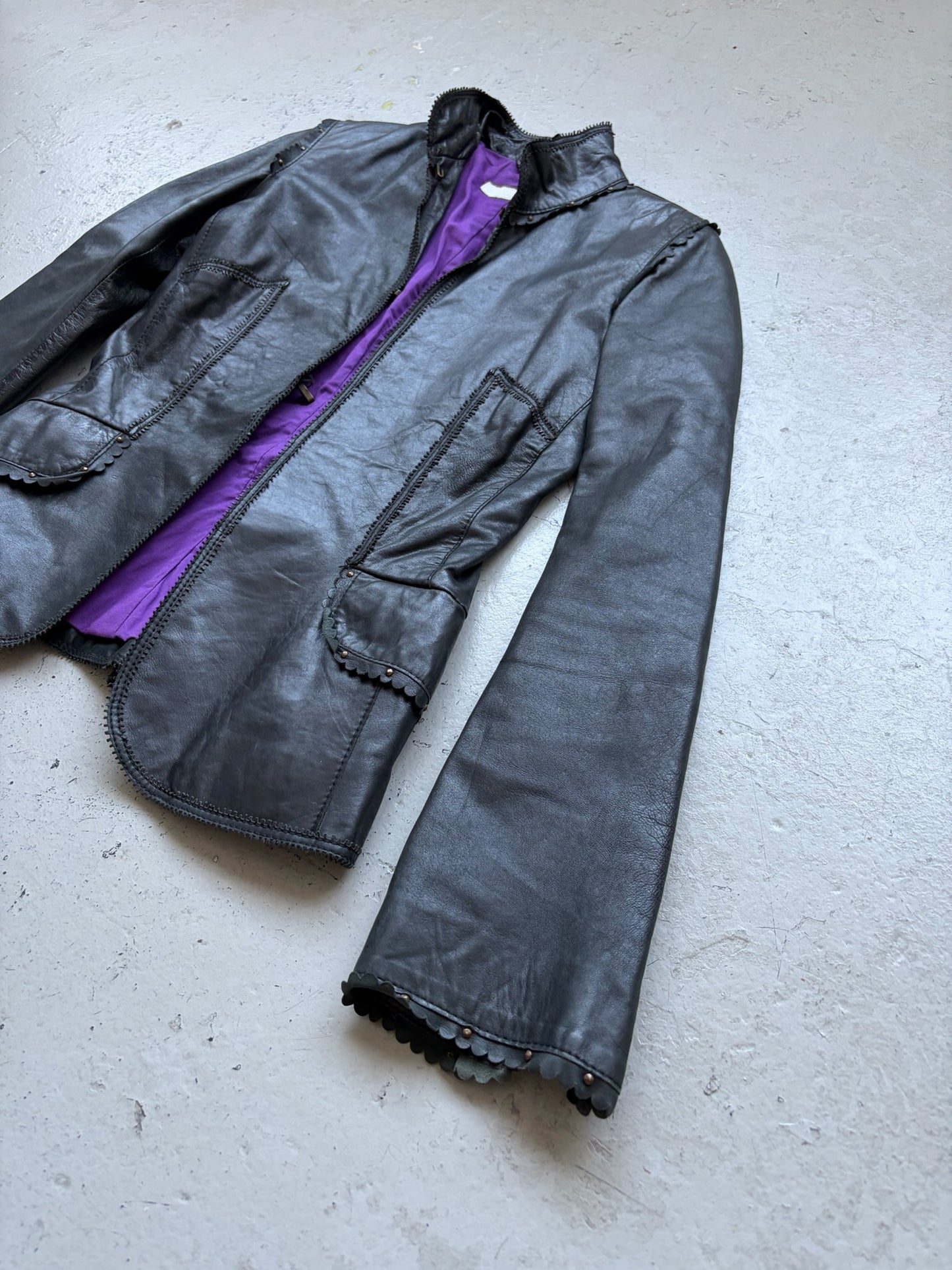 Laltramoda Leather Jacket (38)