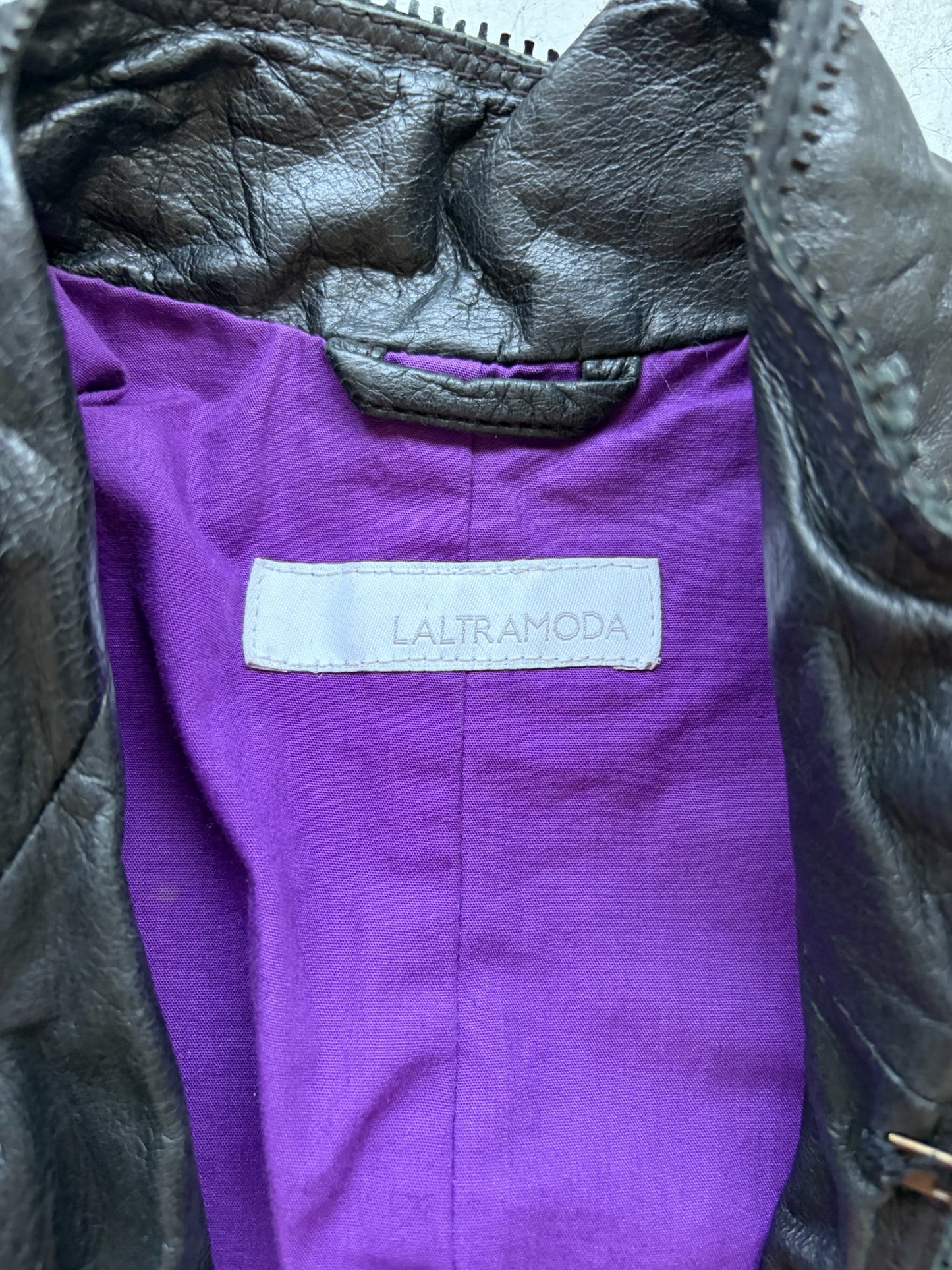 Laltramoda Leather Jacket (38)