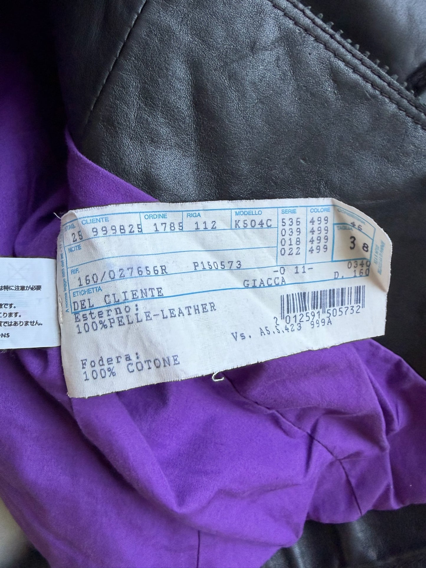 Laltramoda Leather Jacket (38)