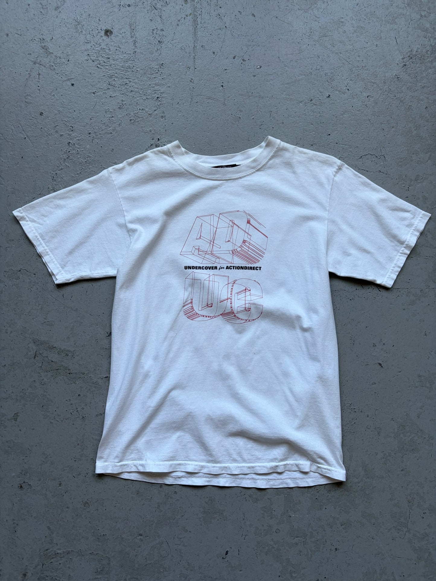 Undercover For Action Direct White Short Sleeve Shirt (M)