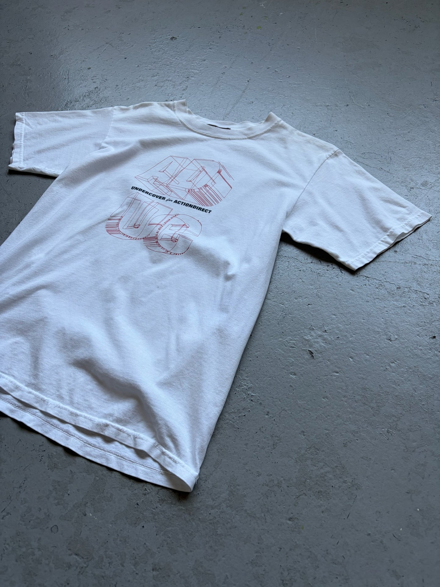 Undercover For Action Direct White Short Sleeve Shirt (M)