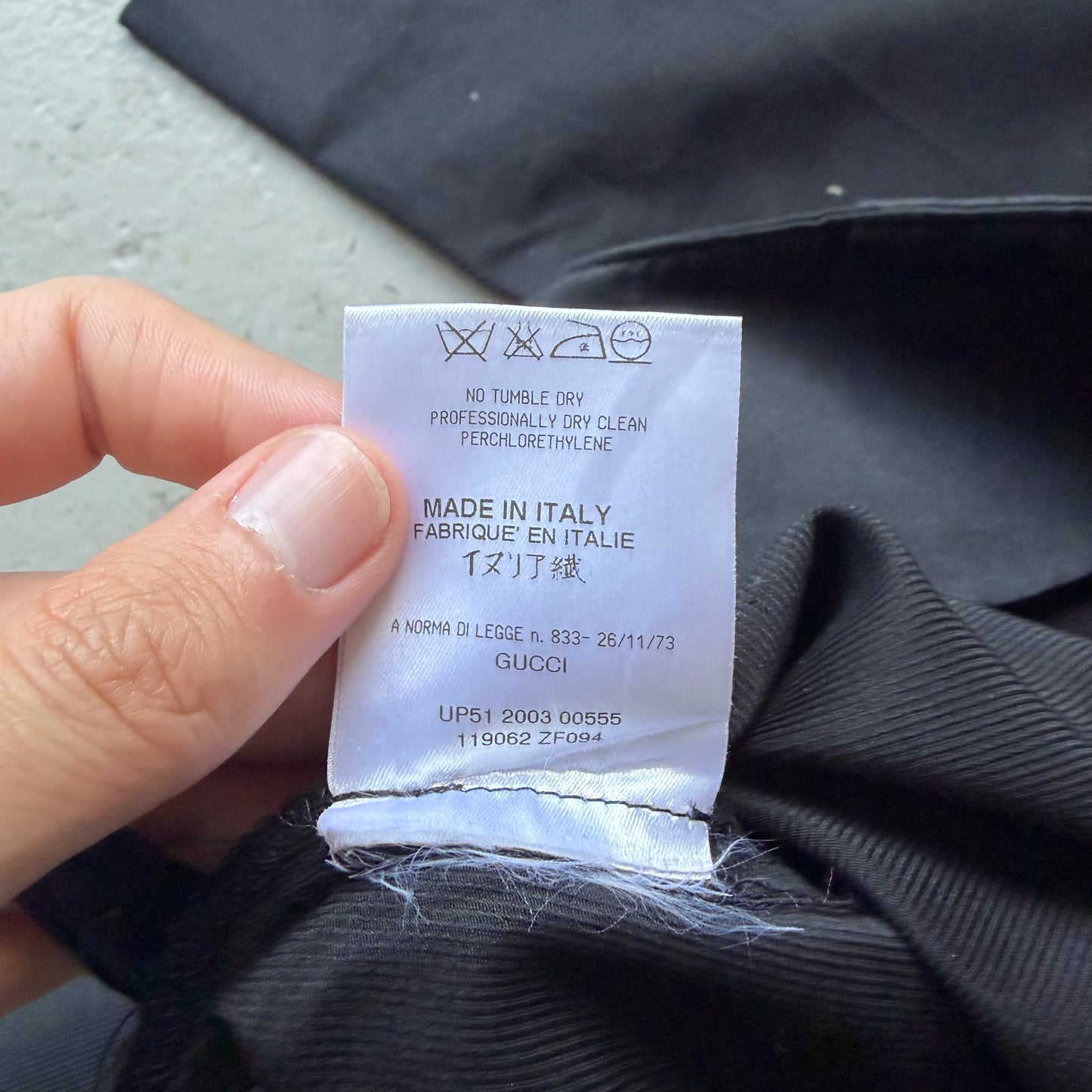Gucci FW03 Tom Ford Buckle Flared Black Pants (38)