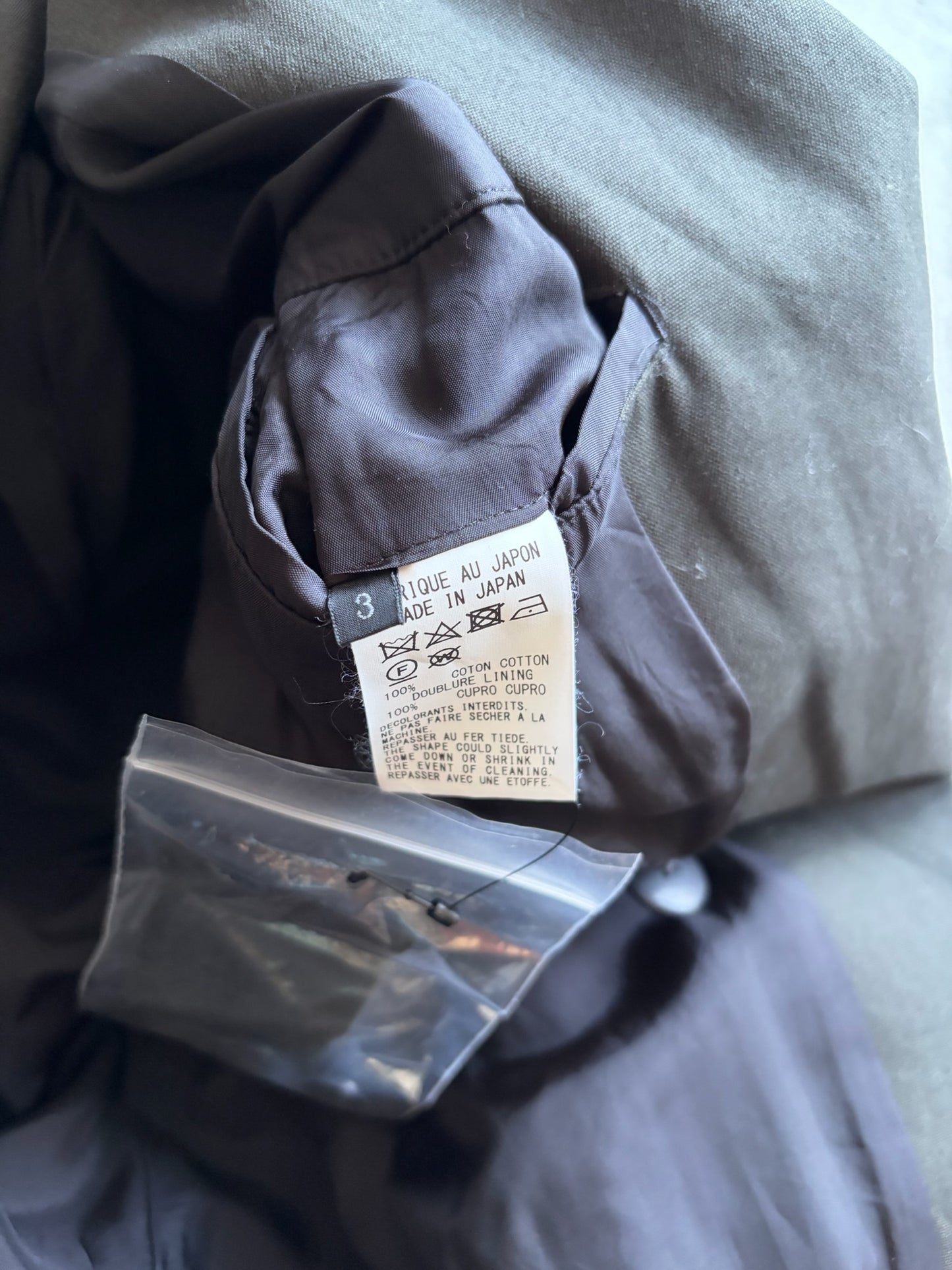 Yohji Yamamoto Ground Y Black Jacket (3)
