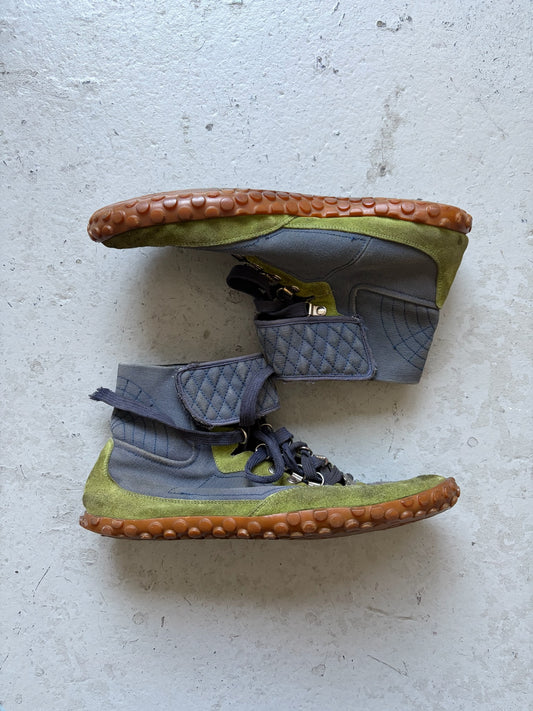 Balenciaga Paris By Nicolas Ghesquiere High Top Sude Trainers (43)