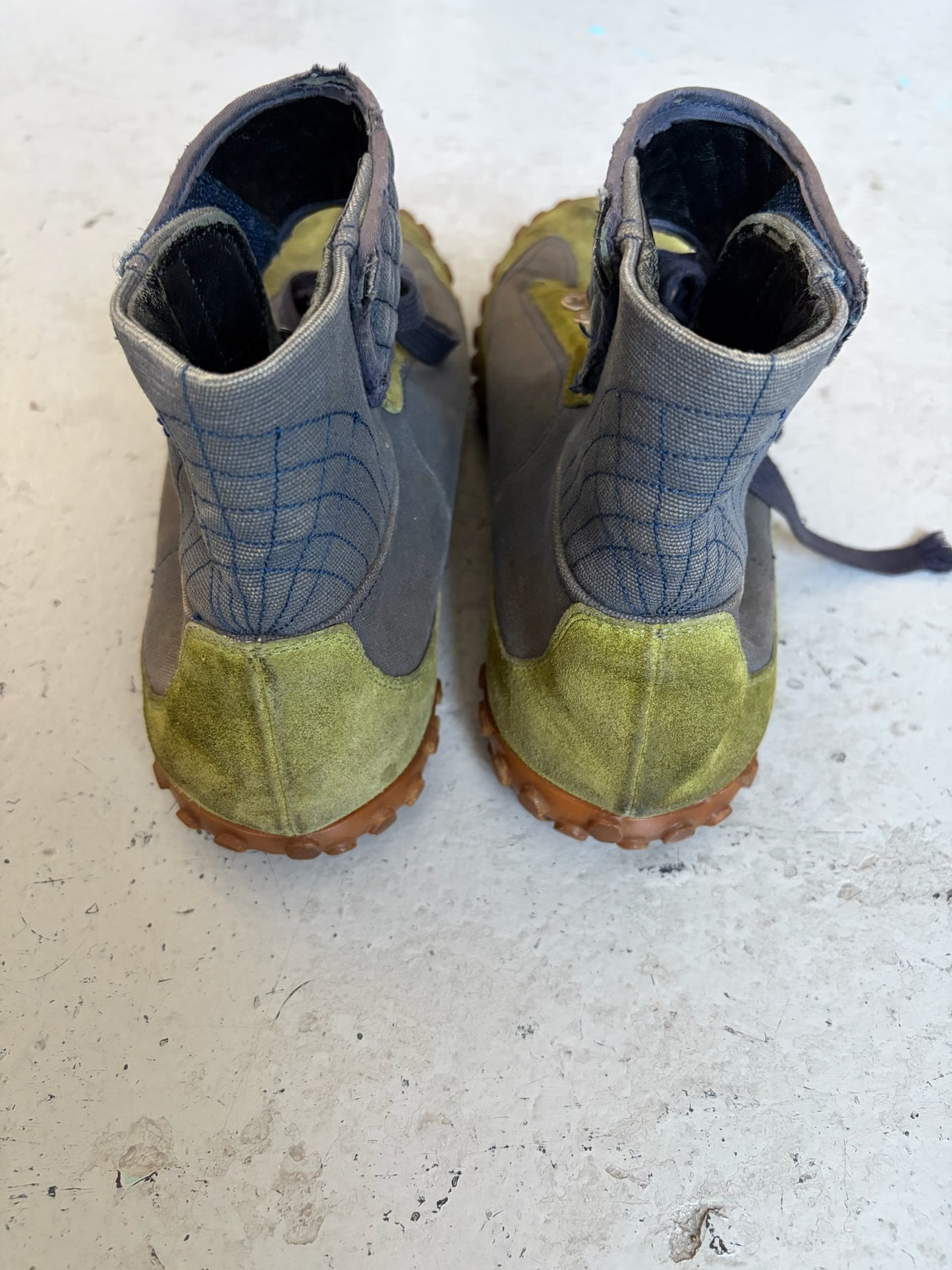 Balenciaga Paris By Nicolas Ghesquiere High Top Sude Trainers (43)