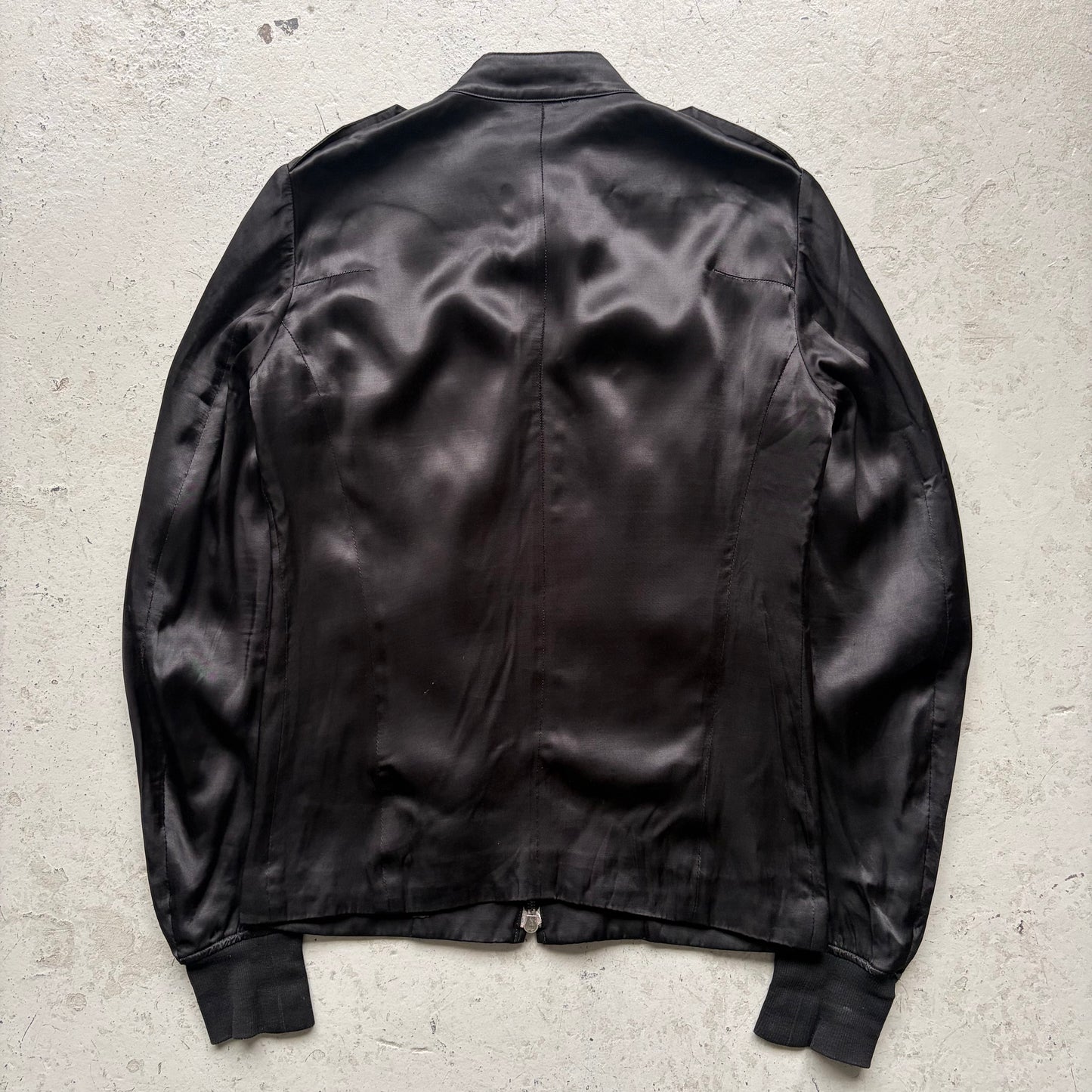 Kazuyuki Kumagai Attachment Black Zip Up Jacket (1)