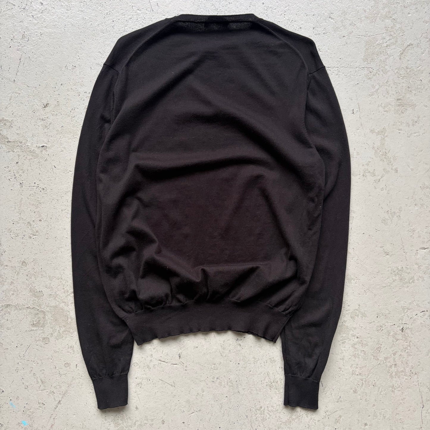 Prada Black Cotton Sweater (48)