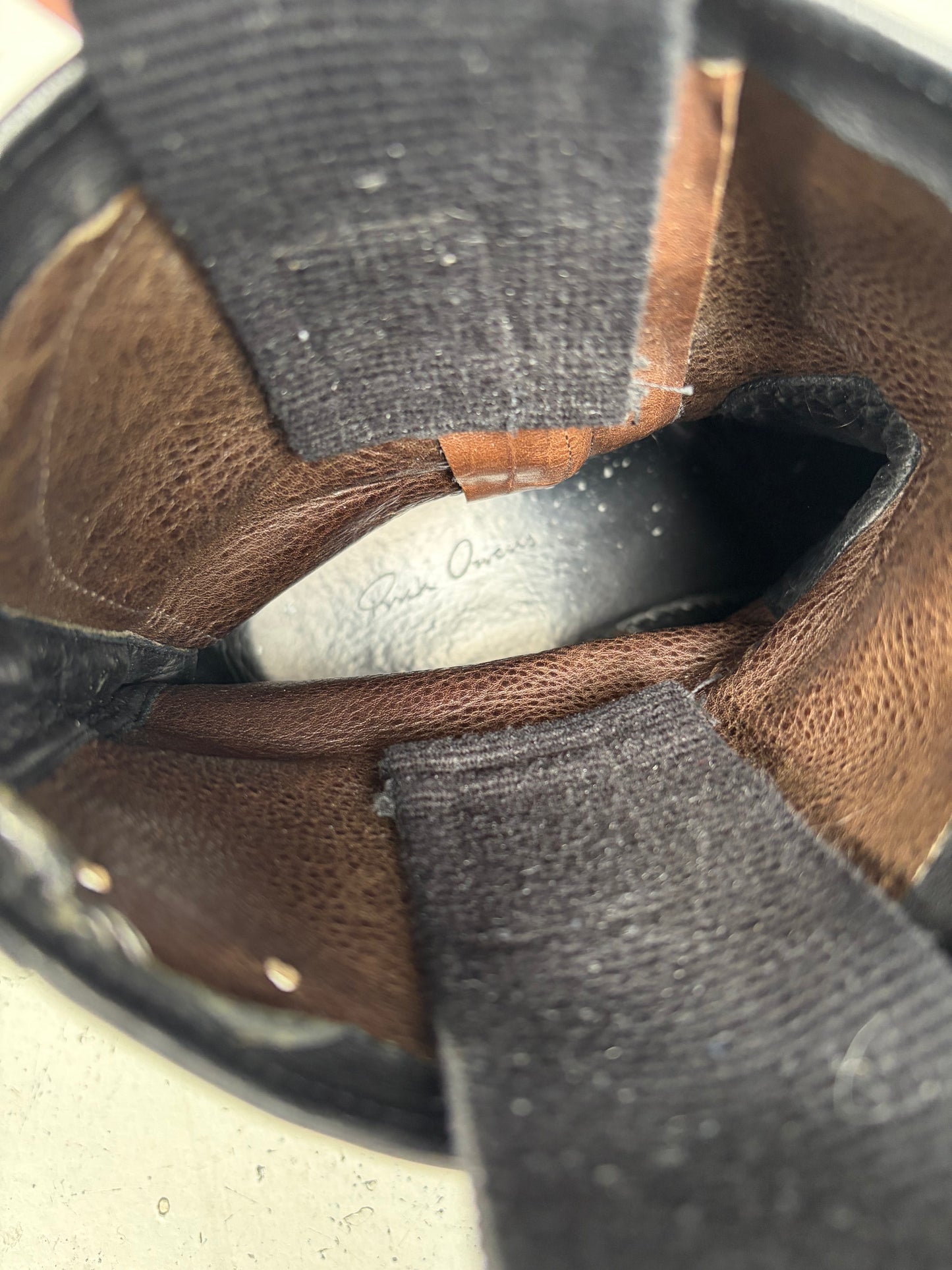 Rick Owens FW09 Crust Pull On Creeper Boots (42.5)
