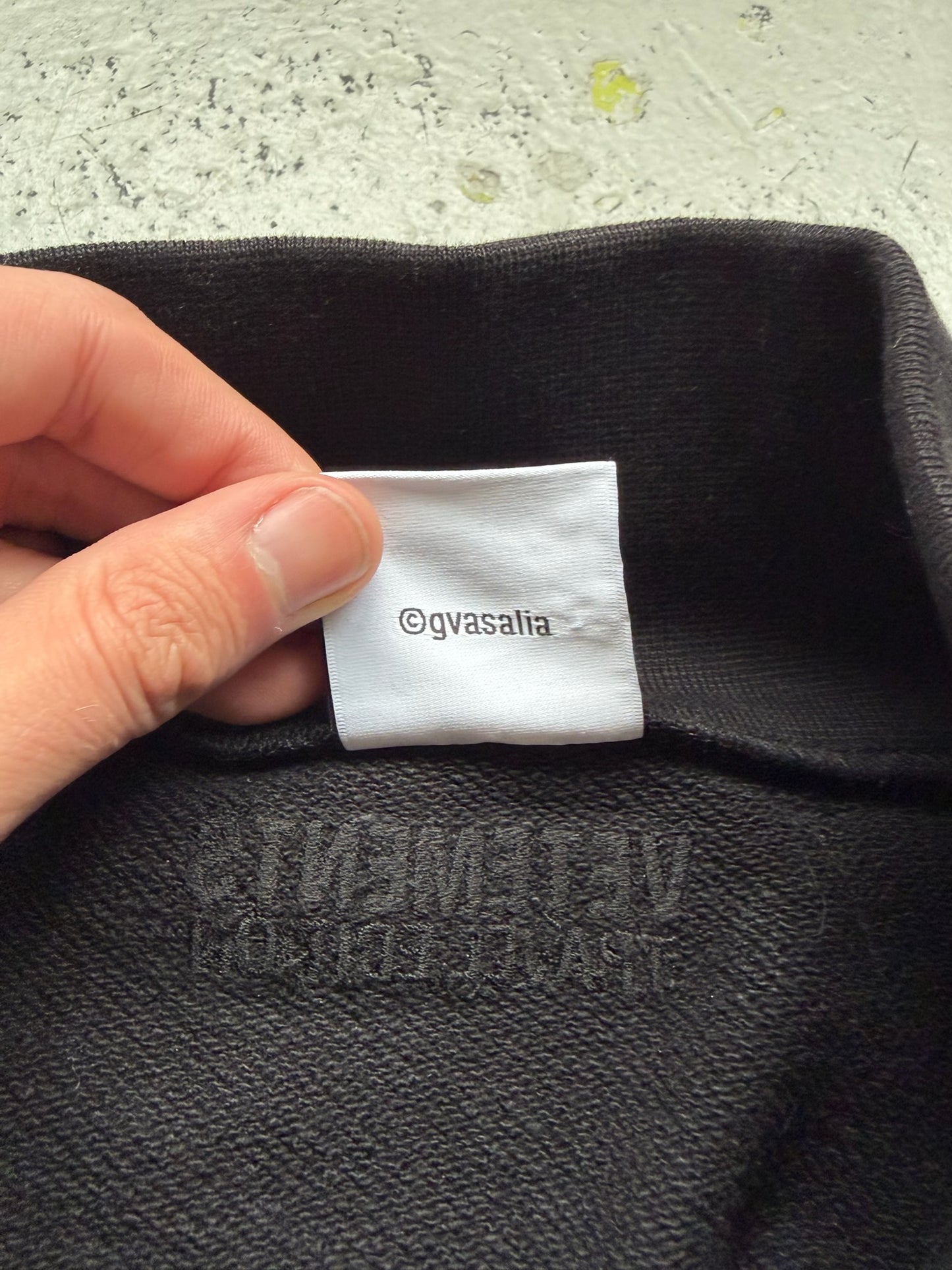 Vetements Amsterdam Black Zip Up (XL)